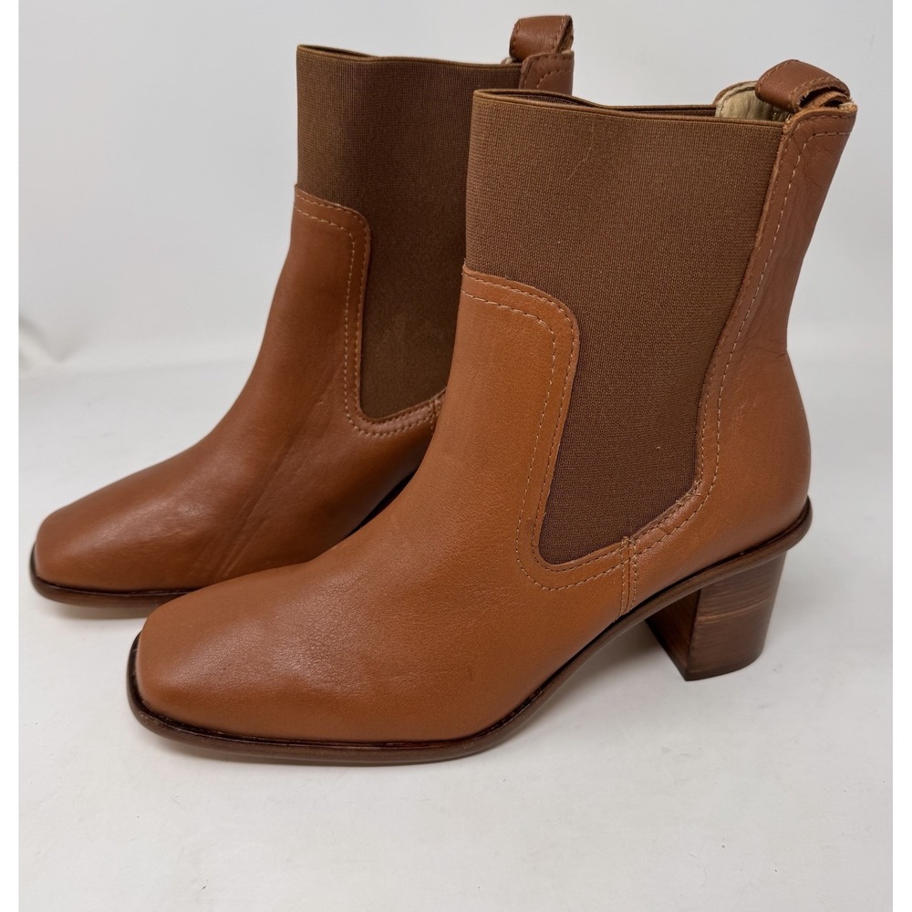 Portland Leather Brown Ankle Boots